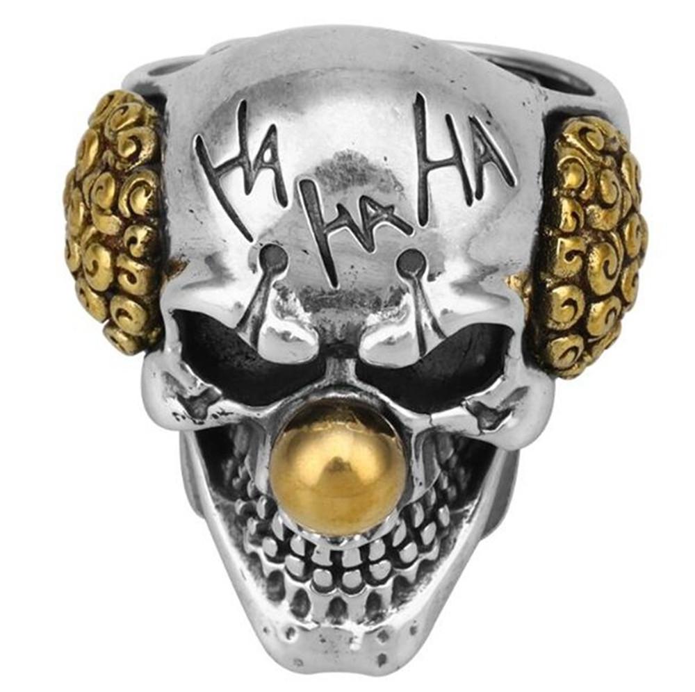 Clown Men's Ring Men's Domineering Skull Ring