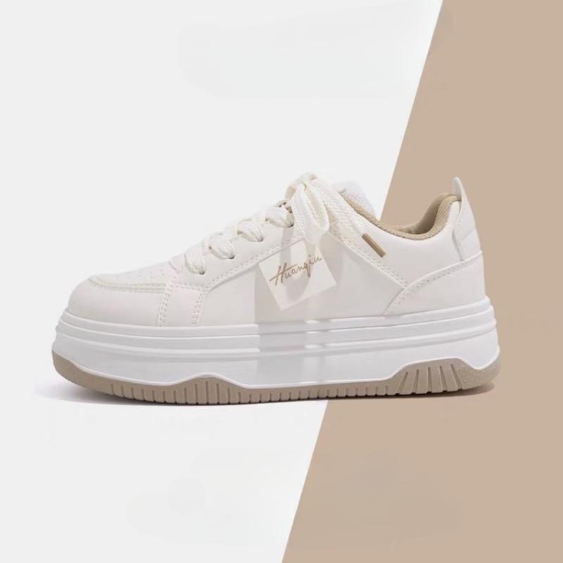 Mode Damen Sneaker 2024 Neue Luxus Designer Freizeitschuhe Plattform Sport Laufschuhe Tennisschuhe Bequem Schnürschuhe Vulkanisierte Schuhe