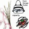 Makeup Bag Large Capacity Wash Bag Portable Cosmetic Bag with Adjustable Straps Toiletry Bag Waterproof Storage Bag