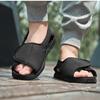 Fashion Adjustable Diabetic Widened Shoes Breathable Non-slip Thumb Valgus Deformation Shoe Elderly Pregnant Feet Swollen Sandals Unisex