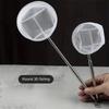 Fine Net Aquarium Dip Net Stainless Steel Fishtanks Cleaning Net Retractable Fishing Net  Fish Tank