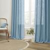 350cm Elegant Stylish Height Tulle Drape Faux Linen Sheer Livingroom Space Windowpane Drapes Bedchamber Drapes Drapes