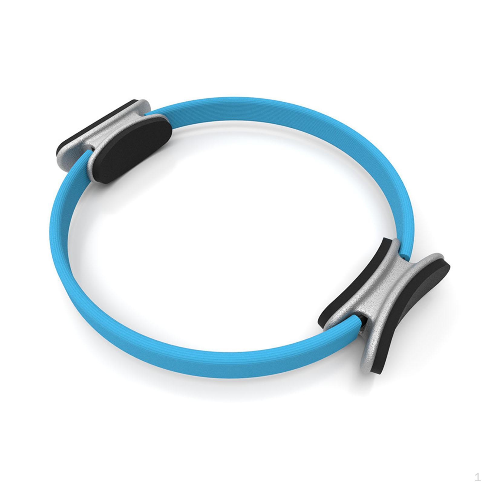 

Тренажер с кольцом для пилатеса для тонуса рук, бедер/ног и корпуса 15inch синий