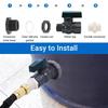 34 Inch Rain Bucket Diverter Kit 1 Set Spigot Valve Enhanced Sealing for Outdoor Rainwater Storage Projects