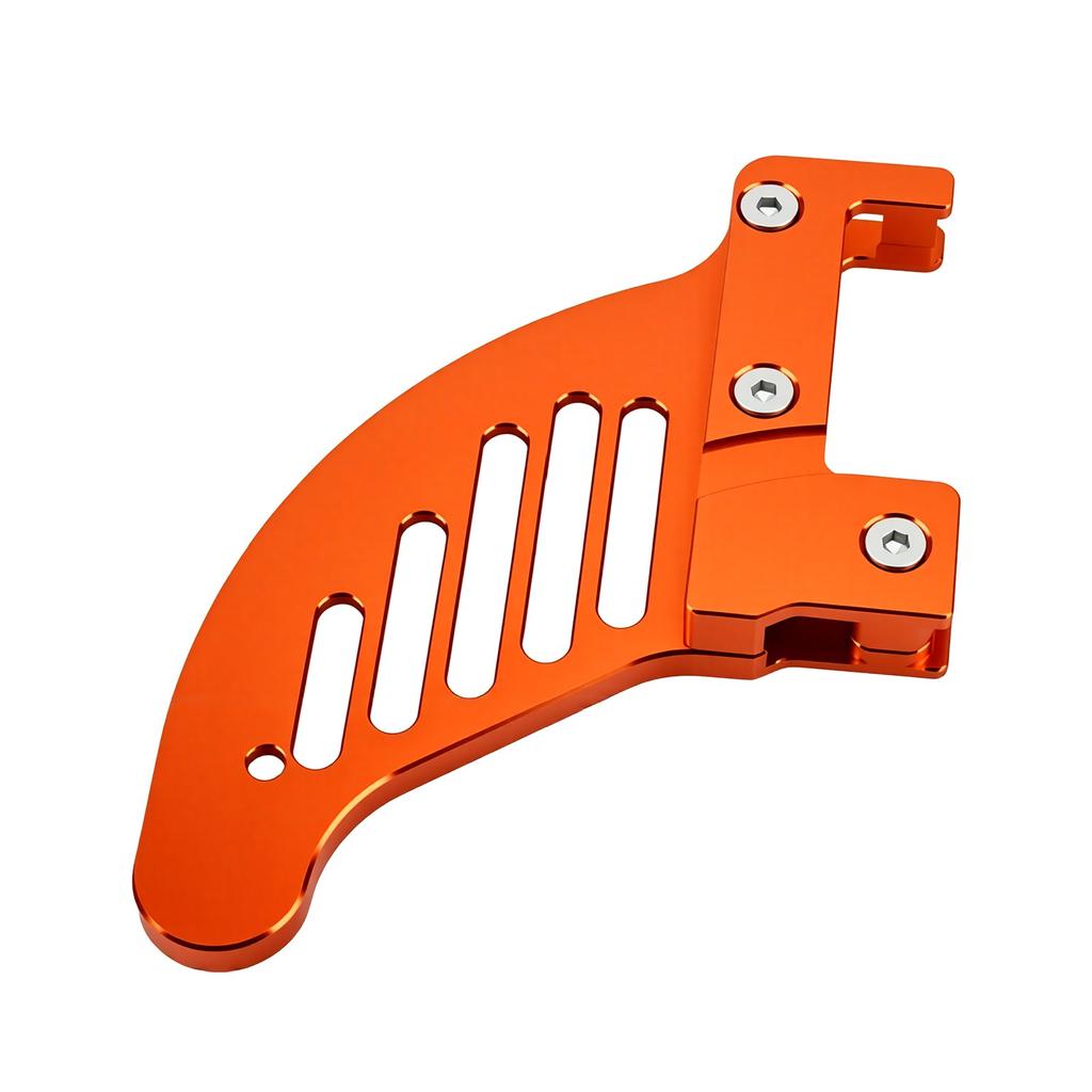 Rear Brake Caliper Guard CNC Aluminum Alloy Replacement for 125 530 XCW XCF W EXC EXC F SX SXF XC XCF Orange