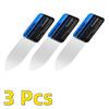 1/3Pcs Mobile Phone Curved LCD Screen Spudger Opening Pry Card Tools Ultra Thin Flexible Mobile Phone Disassemble Steel Metal