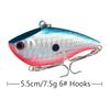 Lure Bait SinkingVIB10Gram55mmBionic Long Casting Hard Bait Fake Fish Bait for Mandarin Fish, Bass, and Mandarin Fish, Suitable