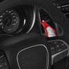 ES Carbon Fiber Steering Wheel Shift Paddle Extended Shifter Trim Cover for Dodge Challenger Charger Durango SRT 2015 - 2022