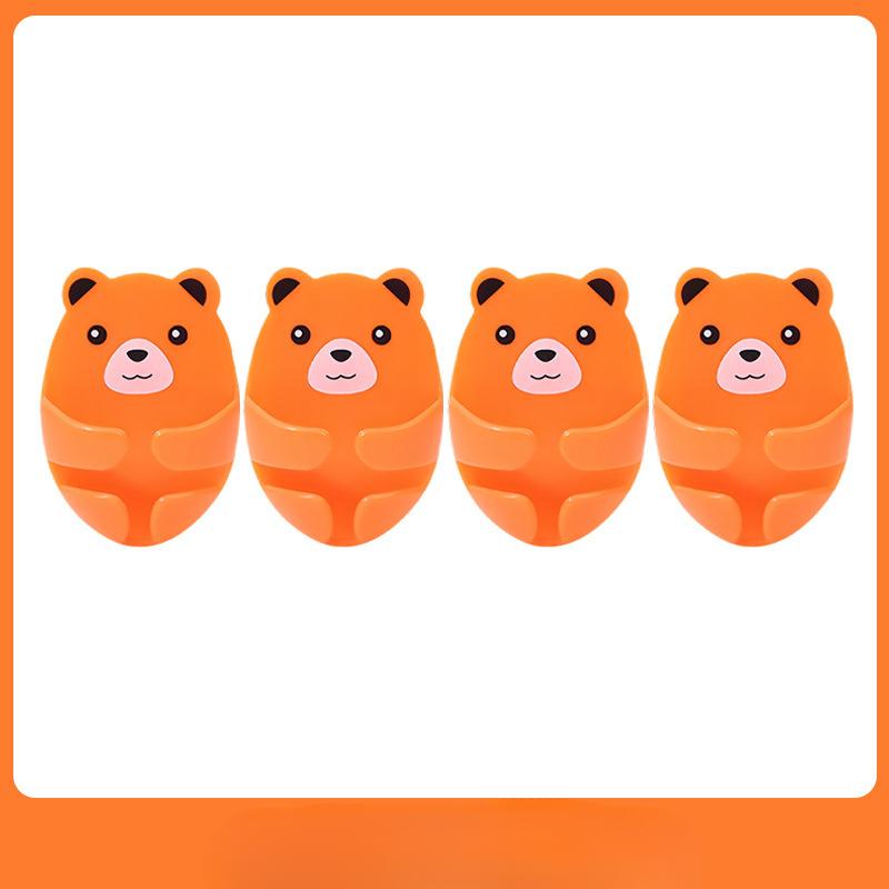 Plug Hook Adhesive Hook, Strong Adhesive No Need for Drilling Kitchen Wall Socket Storage and Fixing Device