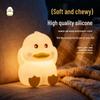 Silicone Duck Night Light - Tap To Illuminate, Sleep Aid & Children's Birthday Gift