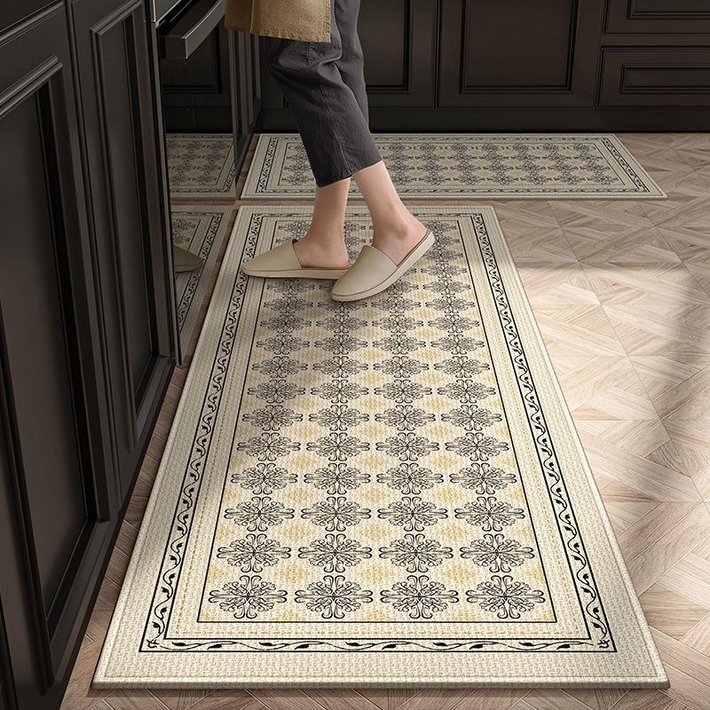 Carpet for Kitchen Runner Rug Non-slip Floor Mat Long Carpets Dustproof Door Mats Luxury High-end Elegant Home Decoration Rugs