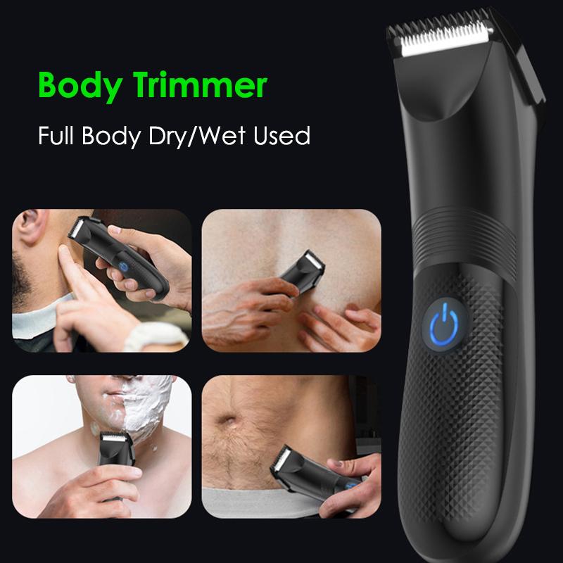 Xiaomi Groin Area Hair Trimmer Lawn Mower Ceramic Blade Waterproof Wet Dry Hair Clippers Pubic Armpit Body Hair Ultimate Hygiene Razor