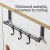 1/2pcs Wall Mounted Kitchen Cabinet Towel Rack-A Space Saving Cloth Rack Suitable for Homes and Bathrooms,No Drilling Required