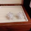 Dandelion Fireworks Stud Earrings: Chic and Versatile Contemporary Design