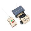 Solar Wireless Remote Control Car Model DIY Wooden Kid Electric Motor Building Project for