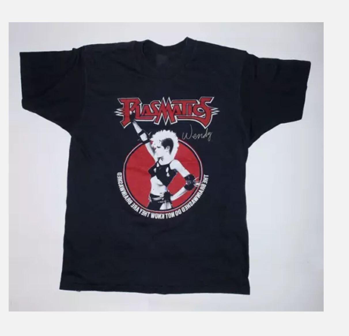 Vintage Wendy O Williams Plasmatics Tour Cotton Black All Size Unisex L