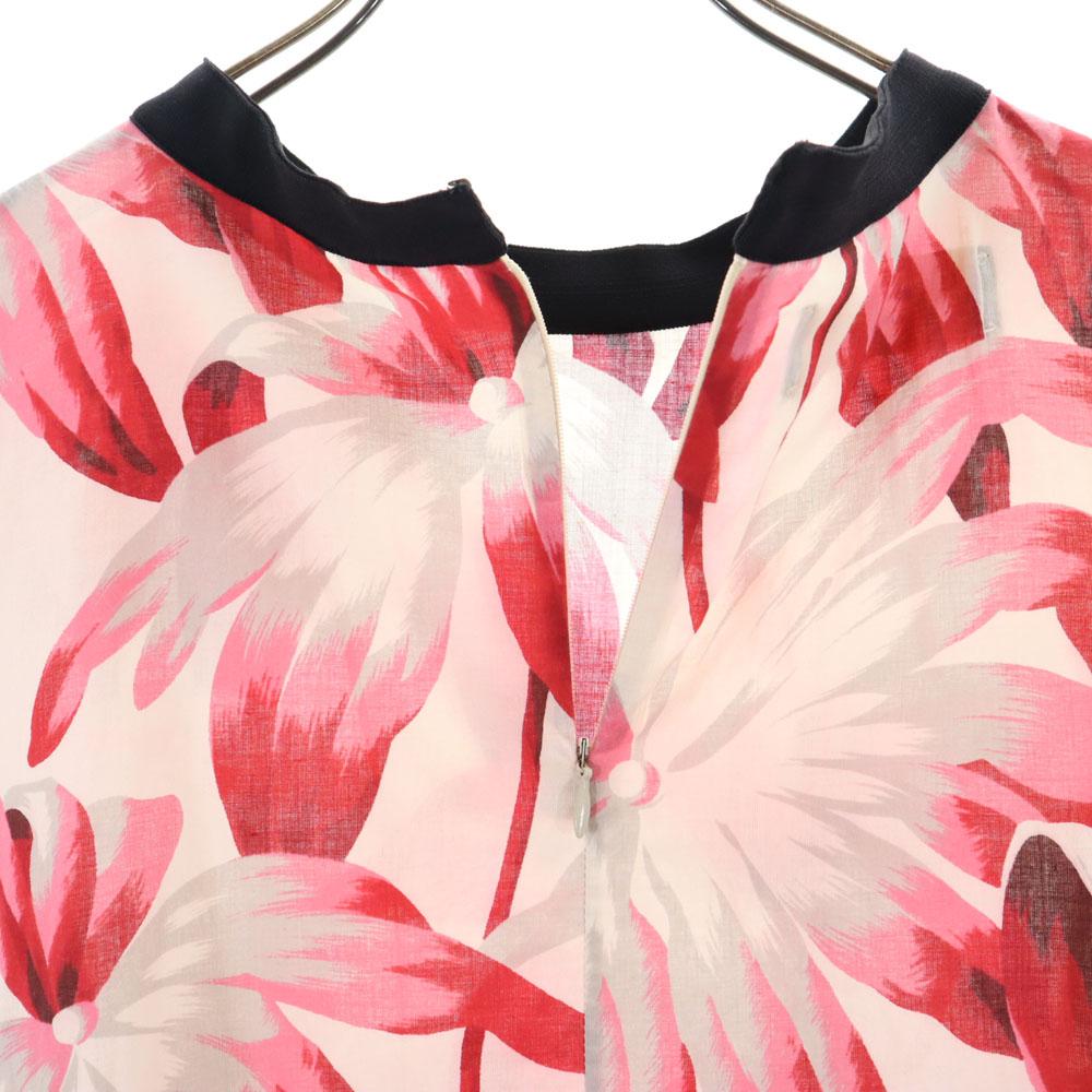 Marni Short Sleeve Long Dress 40 Pink Women Used