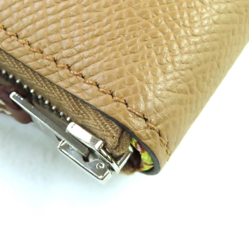Hermes Geldbörse Azap lang Seide in Round Zip Long Wallet Epsom Leder Damen Gebraucht