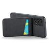 FIERRE SHANN For Samsung Galaxy A52 4G/5G/A52s 5G PU Leather+TPU Kickstand Shell RFID Blocking Card Holder Phone Case