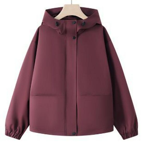

Mom s Chic Spring & Autumn Trench Coat for Middle-Aged & Elderly Women - 2026 Collection XXXL фіолетовий