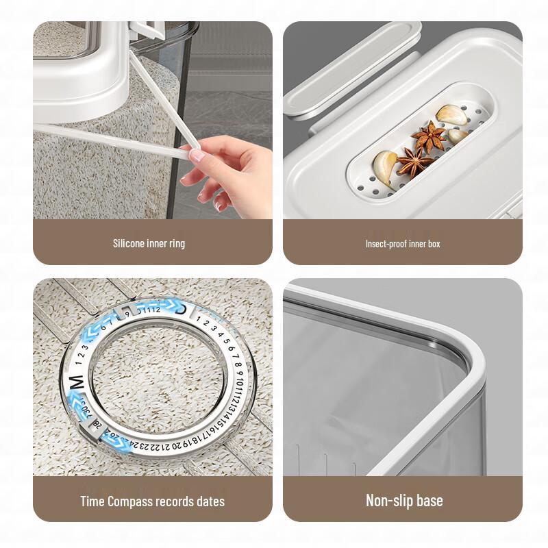 Qing Ruo Xi Sealed Rice Storage Container