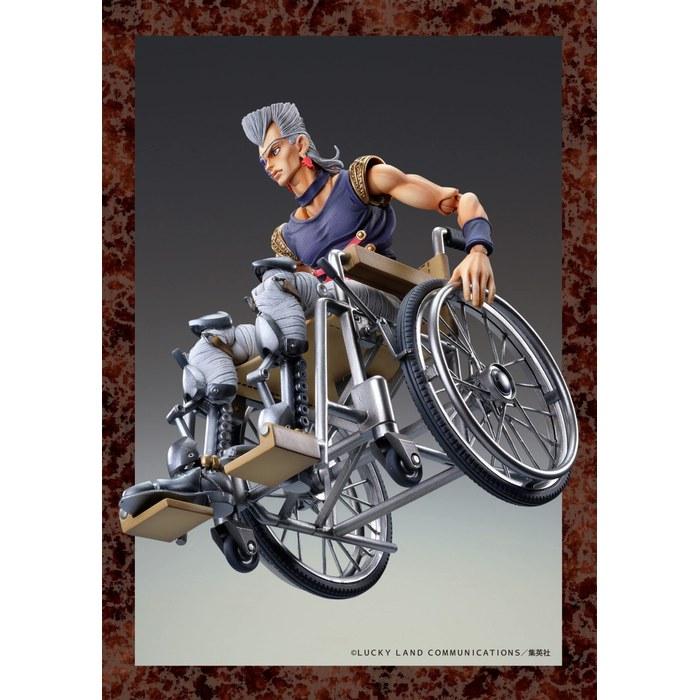 Super Action Statue [JoJo's Bizarre Adventure] Part 5 "J P Polnareff" 6-inch PVC/ABS/Nylon Figure ME21528 Multicolor