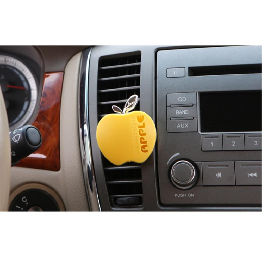 Car Perfume Air Freshener Apple Shape Original Fragrance Orange Lemon Apple Strawberry Lavender Scent Automobile