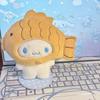 Anime Cartoon Cinnamoroll Fish Hat Plush Doll Toy Kawaii Stuffed Sanrio Plushie Taiyaki Doll Cute Doll Girls Birthday Gift Toy