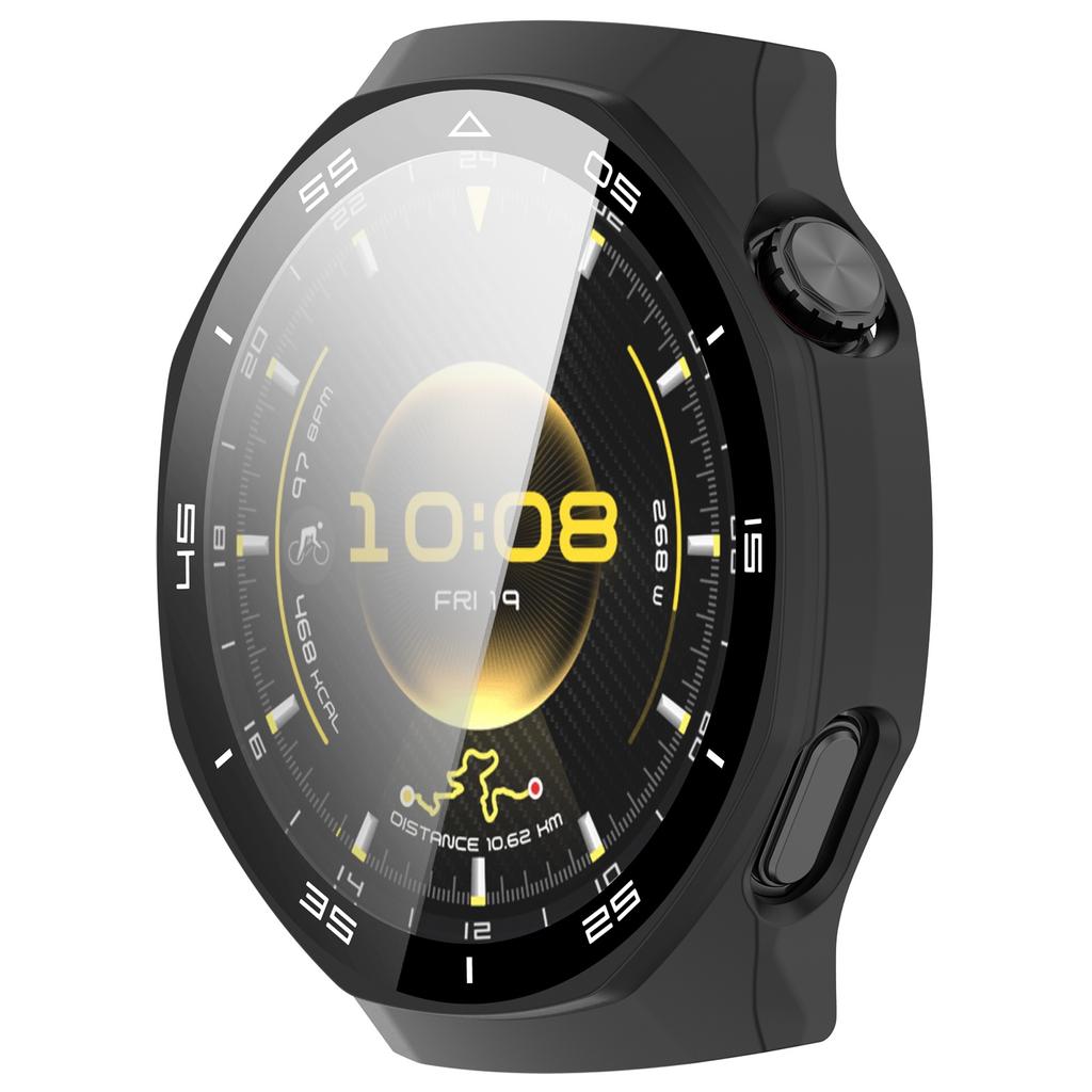 46MM Wearable Protector Case Sleeve Full Coverage Anti Scratch Shell High Sensitivity Screen Guard Scale Embedded Design