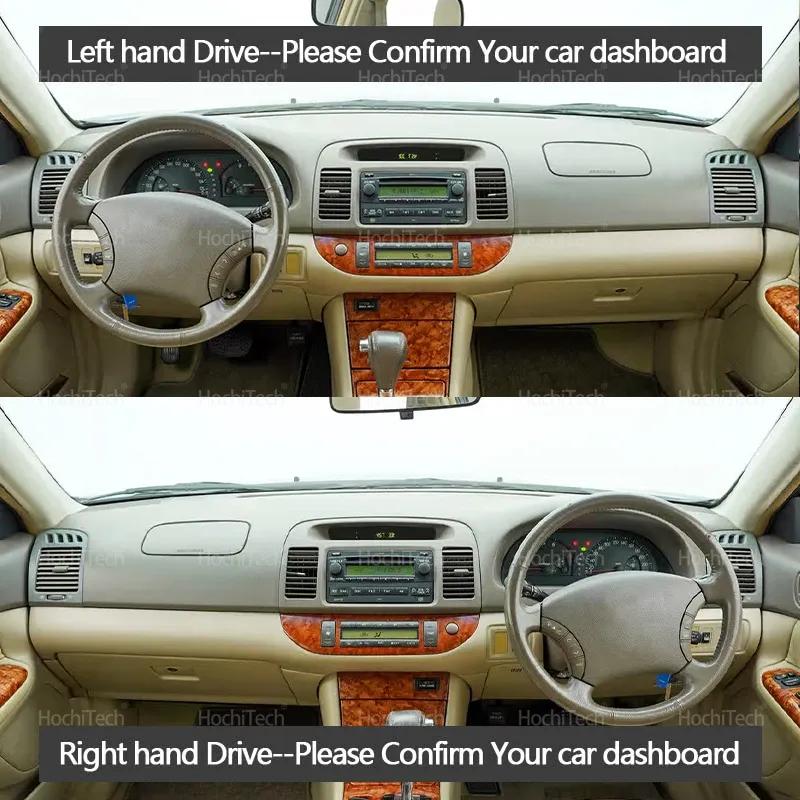 Dashboard Cover Pad Car Liner Anti-UV Mat Sunshade Dashmat Carpet Dash for Toyota Camry XV30 2002 2003 2004 2005 2006 Accessorie