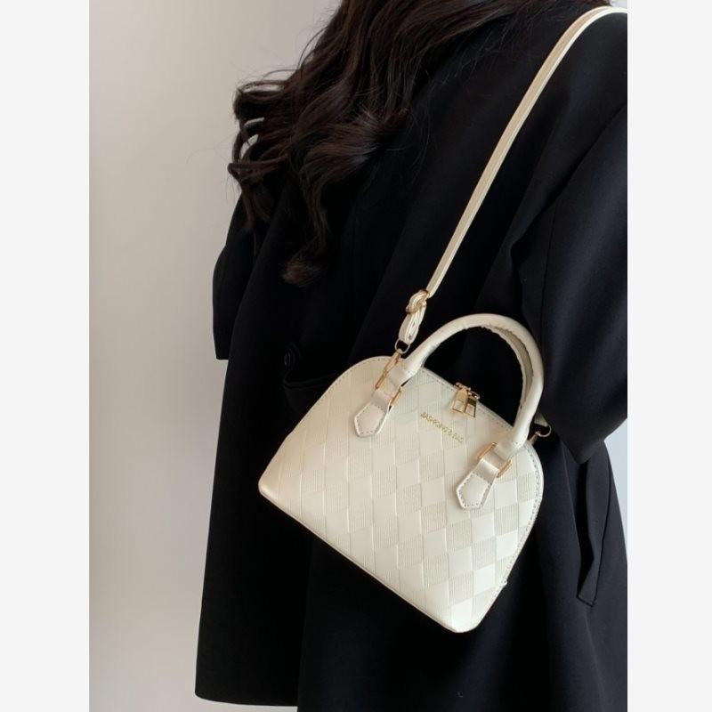 Elegant Softshell Bag For Women Unique Shell Shape Versatile Shoulder Bag In Multiple Colors