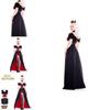 Stylish Alice In Wonderland The Red Queen Cosplay Costume Outfit