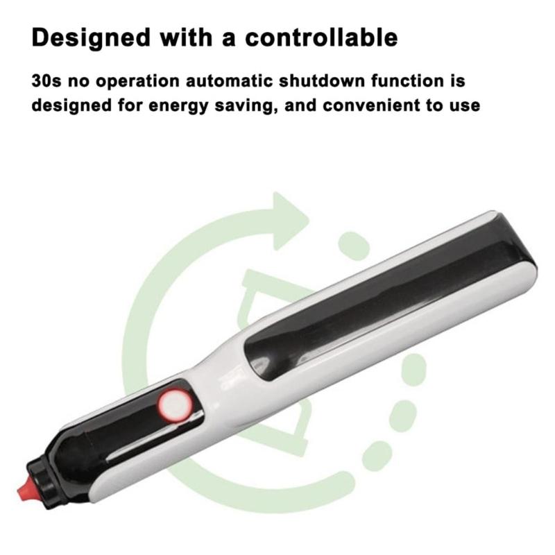 Portable Hot Glues Applicator Battery Powered Handheld Adhesive Glues Guns for Home DIY Projects 7mm Compatible