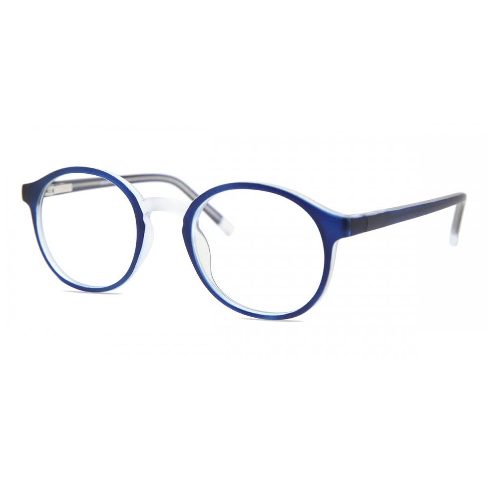 Full Rim Round Blue Smartbuy Collection Jorijei Cp137d Fashion Men Eyeglasses