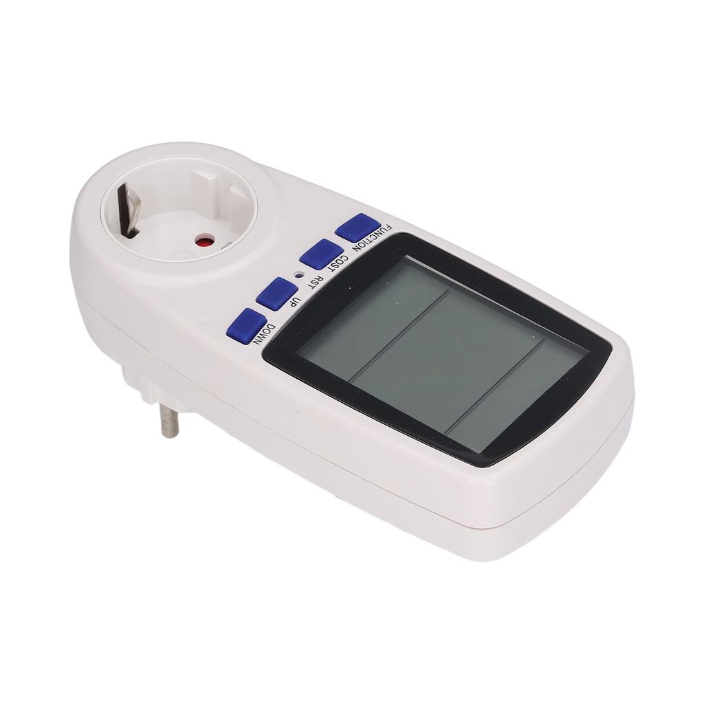 Multifunctional Power Meter Digital Voltage Current Tester Monitor EU Plug 230V AC
