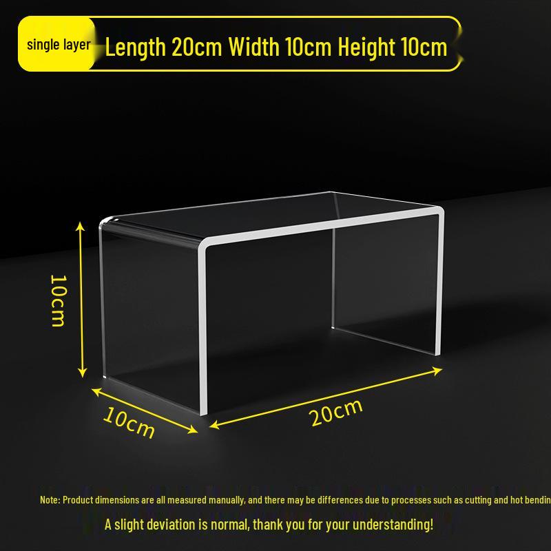 

Transparent Acrylic Multi-layer Display Stand for Figures and Blind Boxes