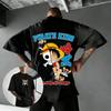 Oversized Unisex One Piece Luffy Anime T Shirt Men Women Graphic Tee 2026 Summer Y2k Clothes Short Sleeve Streetwear Casual Tops