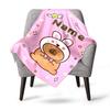 Cute Kittens Customize Your Name Outdoor Blanket Cozy Soft Lightweight Allseason Multipurpose Throw For Travel Camping Picnics Sofa Office Bed Living