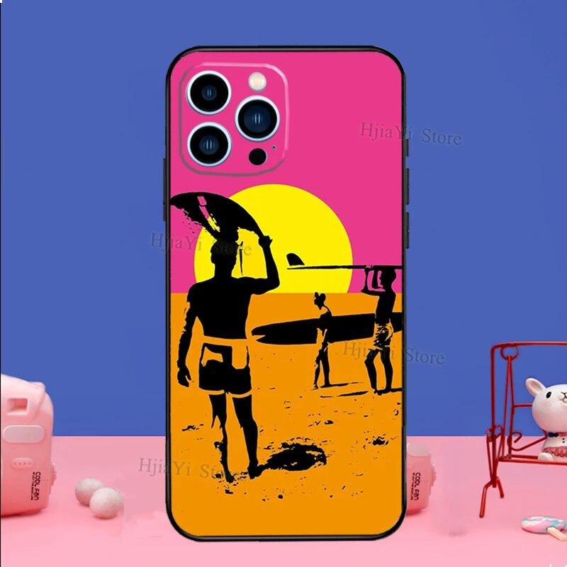Surf Surfing Handyhülle für iPhone Samsung Galaxy Redmi Xiaomi Oppo OnePlus Note SA 7 8 9 10 11 12 13 14 20 21 22 23 53 54 Pro Max Plus Ultra