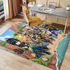 Genshin Impact characters9 Printed Absorbent Washable Carpet, Non-Slip Bathroom Mats, Kitchen Rugs, Yoga Mat,Living Room Entrance, Camping Picnic Rugs