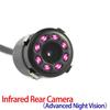 Hippcron Reverse Camera Rearview Car Infrared Night Vision For Parking CCD Waterproof HD Universal Auto Reversing