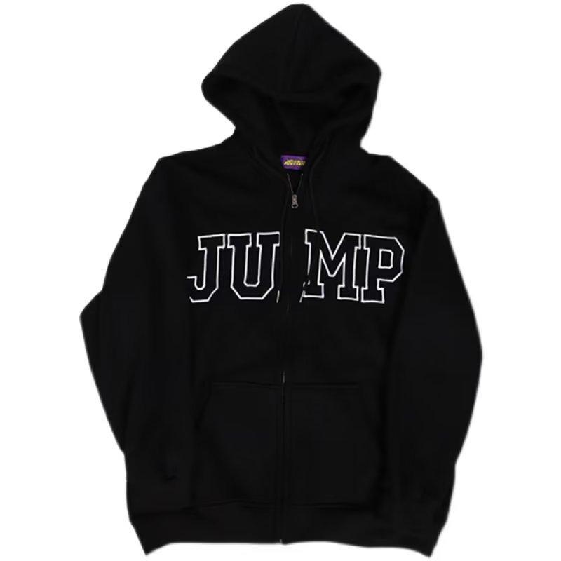 Guochao Men s Plus Velvet Hooded Zipper Cardigan: Trendy Ins-Style Loose Sweatshirt for Autumn/Winter XL