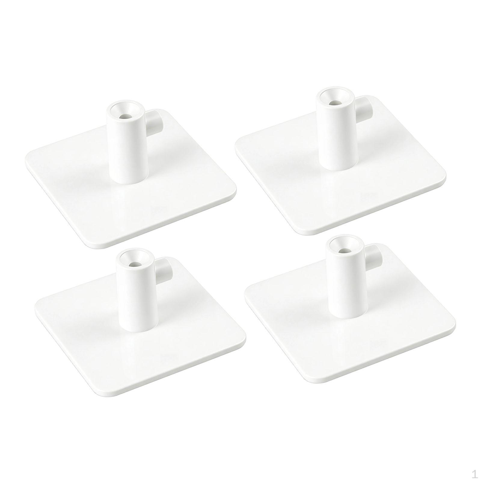 

4 Multifunctional Stand Mixer Accessory Holders for Kitchen Organization, Self-, Hanging . белый