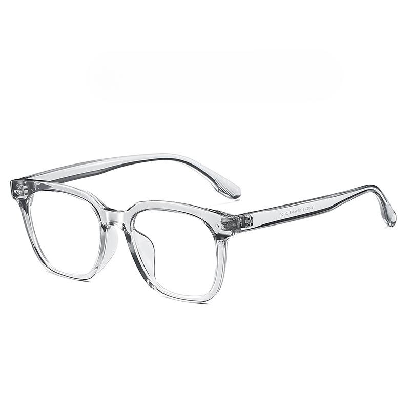 New TR Anti-Blu-ray Glasses Korea Spot Big Box Trend Meters Nail Glasses Fashionable Myopia Glasses.