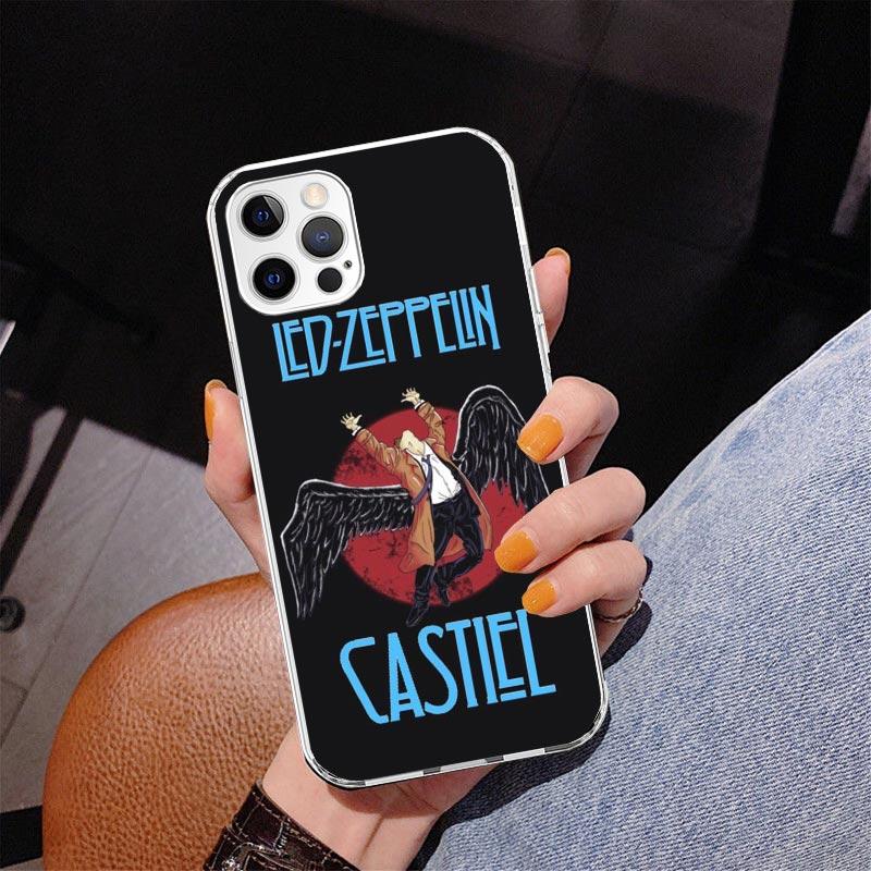 Angel Castiel Supernatural Phone Case For iPhone 17 Air 16 Pro Max 16E 15 + 14 Plus 11 12 13 Mini 7 8 SE Gift Print Cover Fundas