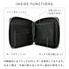 Trendy Yamagishi Genuine Bridle Leather Bloom Leather Wallet, Made In England, Bifold, Round Zipper, Compact, Luxury, Dark Green, for Men and Women