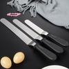 Stainless Steel Cream Spatula for Baking And Pastry 6/8/10/12 Inch Cake Decorating Tool Flat Spread Kitchen Supplies