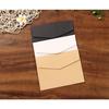 10Pcs Black White Kraft Paper Envelopes Blank Paper Envelope Vintage European Style Envelope for Car
