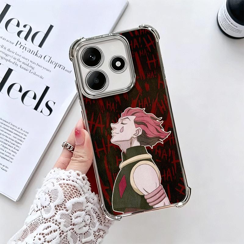 

Чехол для телефона Hunter X-Hunters Hisoka Мягкий для Xiaomi Redmi Note 14 15 Pro Plus 13 12 11S 11T 5G 10 9S 9 Покрытие Защита от падения Fundas Redmi Note 15 Pro 4G