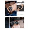SANDA Simple Trend Watch Male Student Fashion Double Electronic Watch Digital Sports Waterproof Watch